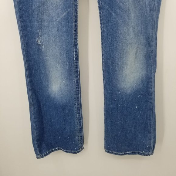 True Religion Light Wash Women's Boot Cut Denim Jeans Size 29 - Picture 4 of 13